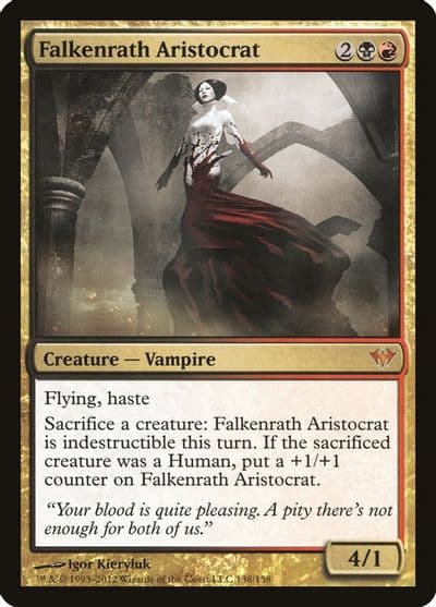 Falkenrath Aristocrat Dark Ascension Magic card