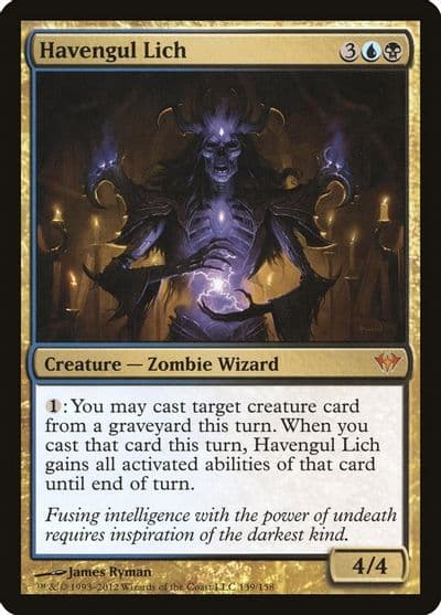 Havengul Lich Dark Ascension Magic card