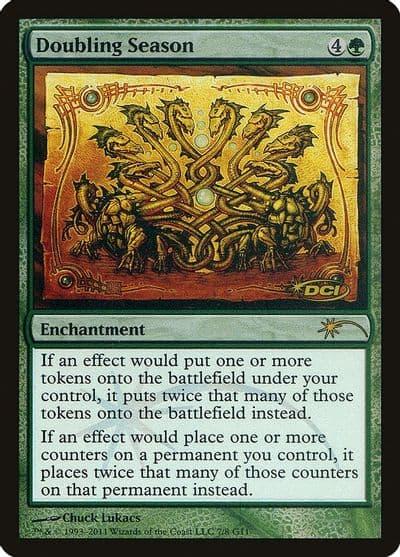 Doubling Season Judge Promos Magic card