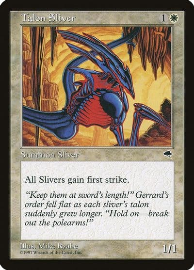 Talon Sliver Tempest Magic card
