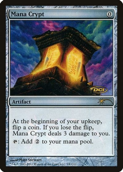 Mana Crypt Judge Promos Magic card