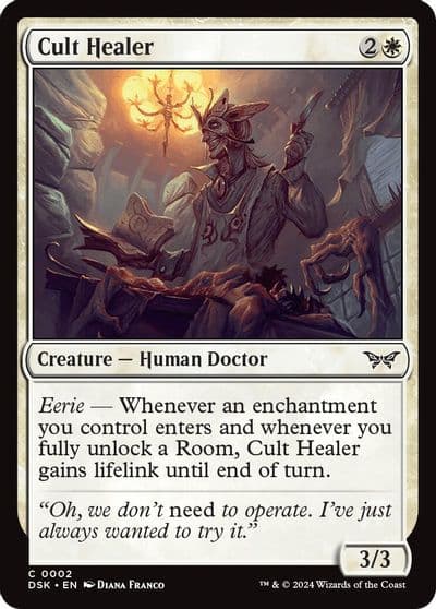 Cult Healer Duskmourn: House of Horror Magic card