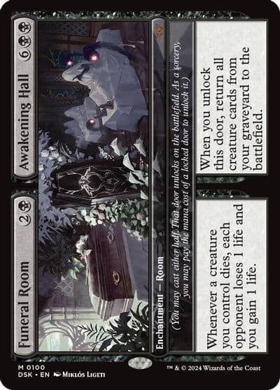 Funeral Room Awakening Hall Duskmourn: House of Horror Magic card