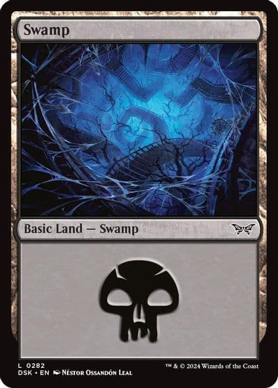Swamp 0282 Duskmourn: House of Horror Magic card
