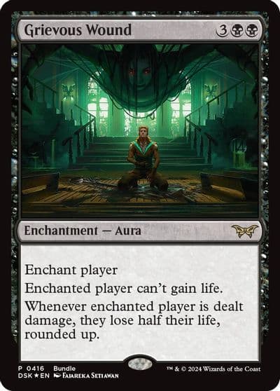 Grievous Wound DSK Bundle Unique and Miscellaneous Promos Magic card
