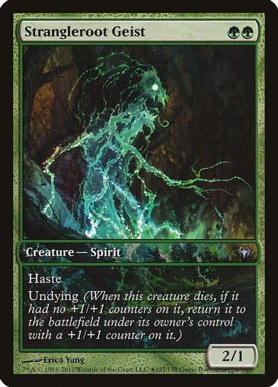 Strangleroot Geist Game Day & Store Championship Promos Magic card
