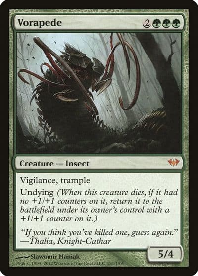 Vorapede Dark Ascension Magic card