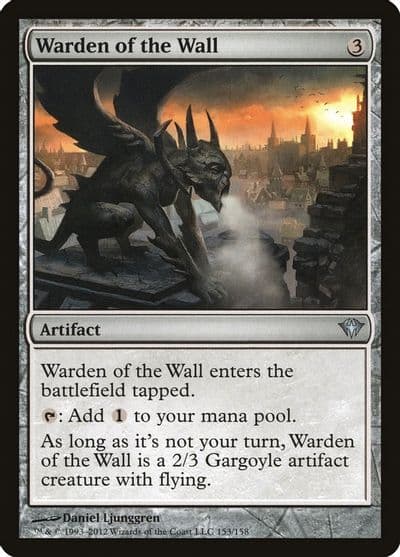 Warden of the Wall Dark Ascension Magic card
