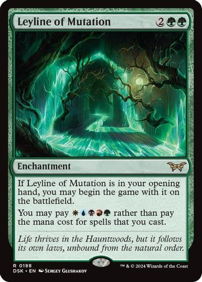 Leyline of Mutation Duskmourn: House of Horror Magic card