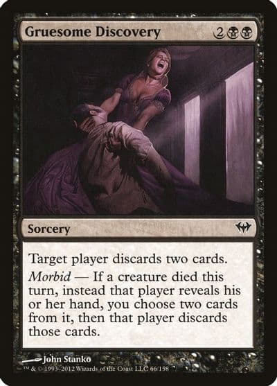 Gruesome Discovery Dark Ascension Magic card