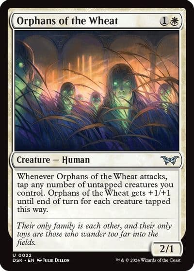 Orphans of the Wheat Duskmourn: House of Horror Magic card