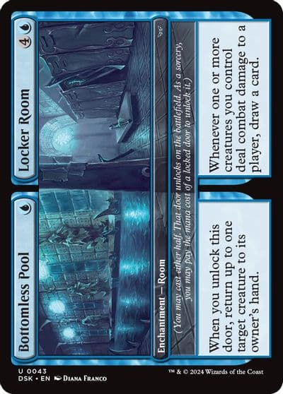 Bottomless Pool Locker Room Duskmourn: House of Horror Magic card