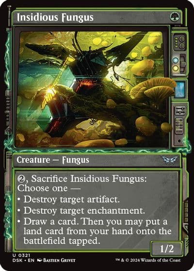 Insidious Fungus Showcase Duskmourn: House of Horror Magic card