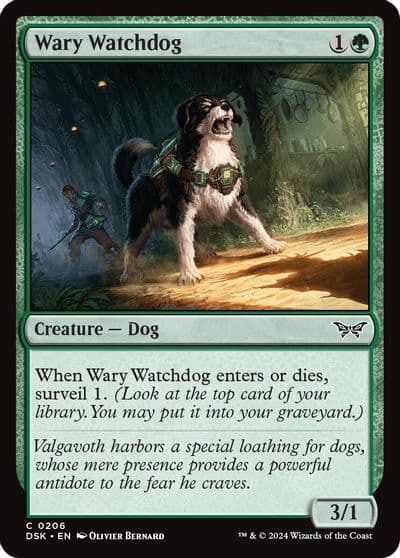 Wary Watchdog Duskmourn: House of Horror Magic card