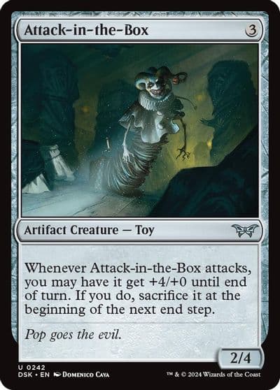 Attack in the Box Duskmourn: House of Horror Magic card