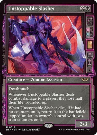 Unstoppable Slasher Showcase Duskmourn: House of Horror Magic card