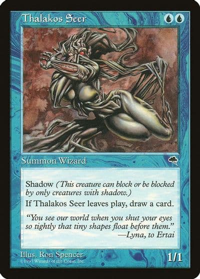 Thalakos Seer Tempest Magic card