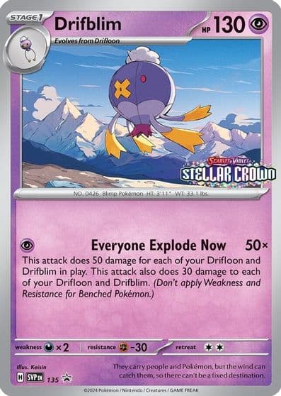 Drifblim - 135 SV: Scarlet & Violet Promo Cards Pokemon card