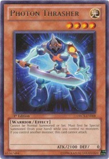 Photon Thrasher Order of Chaos Yu-Gi-Oh! card