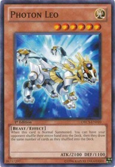 Photon Leo Order of Chaos Yu-Gi-Oh! card