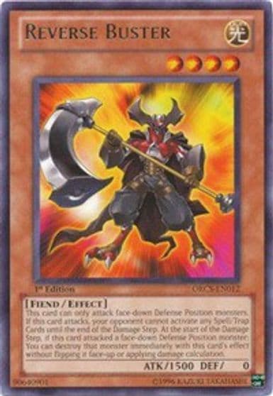 Reverse Buster Order of Chaos Yu-Gi-Oh! card