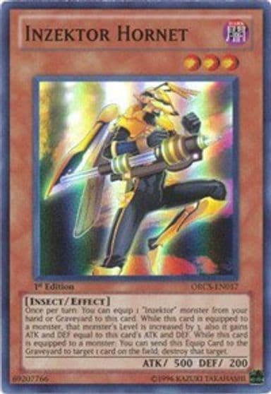 Inzektor Hornet Order of Chaos Yu-Gi-Oh! card