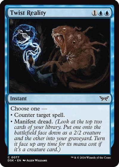 Twist Reality Duskmourn: House of Horror Magic card