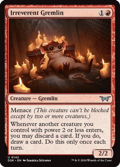Irreverent Gremlin Duskmourn: House of Horror Magic card