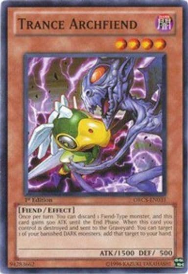 Trance Archfiend Order of Chaos Yu-Gi-Oh! card