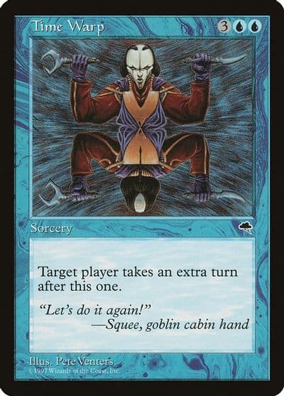 Time Warp Tempest Magic card