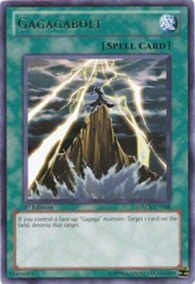Gagagabolt Order of Chaos Yu-Gi-Oh! card