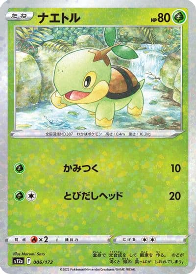 Turtwig (Mirror Holofoil) S12a: VSTAR Universe Pokemon card