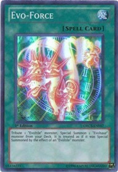 Evo Force Order of Chaos Yu-Gi-Oh! card