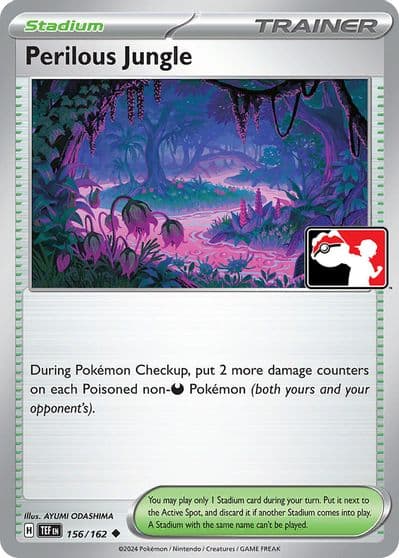 Perilous Jungle Prize Pack Series Cards Pokemon card