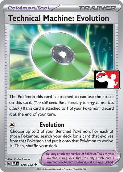 Technical Machine: Evolution Prize Pack Series Cards Pokemon card