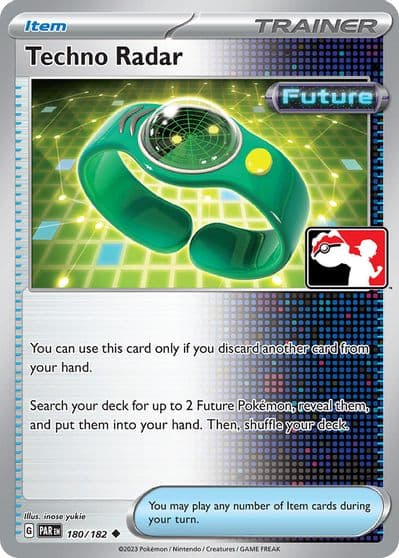 Techno Radar Prize Pack Series Cards Pokemon card