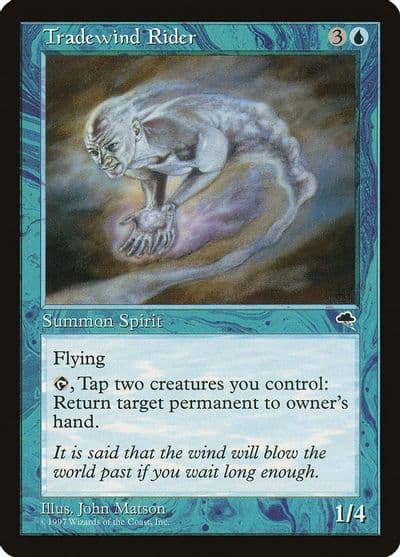 Tradewind Rider Tempest Magic card