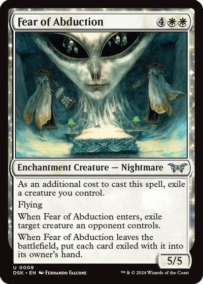 Fear of Abduction Duskmourn: House of Horror Magic card