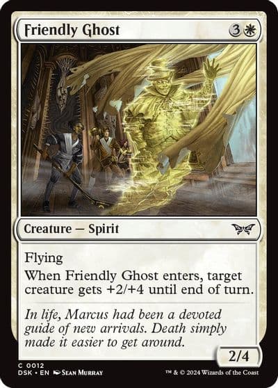 Friendly Ghost Duskmourn: House of Horror Magic card