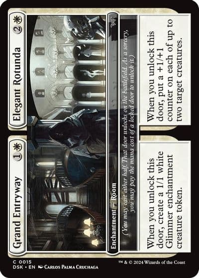 Grand Entryway Elegant Rotunda 0015 Duskmourn: House of Horror Magic card