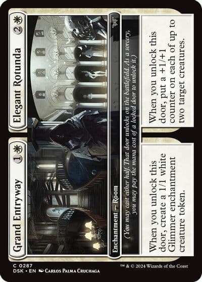 Grand Entryway Elegant Rotunda 0287 Duskmourn: House of Horror Magic card