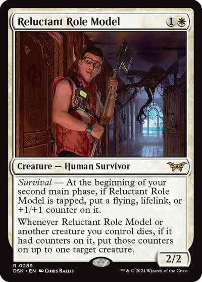 Reluctant Role Model 0289 Duskmourn: House of Horror Magic card