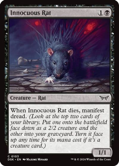 Innocuous Rat Duskmourn: House of Horror Magic card