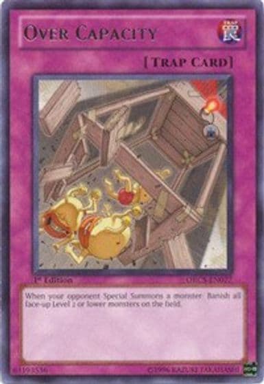 Over Capacity Order of Chaos Yu-Gi-Oh! card