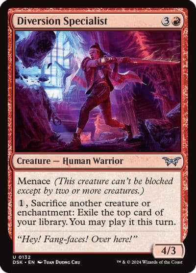 Diversion Specialist Duskmourn: House of Horror Magic card