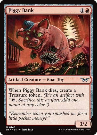 Piggy Bank Duskmourn: House of Horror Magic card