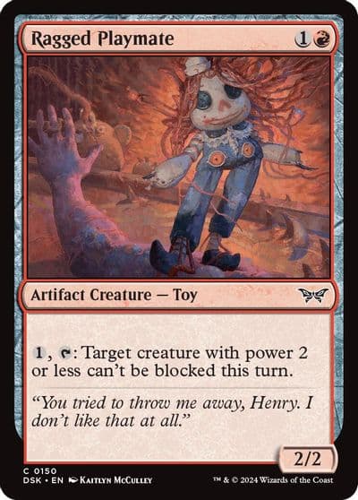 Ragged Playmate Duskmourn: House of Horror Magic card