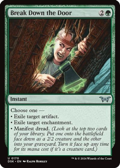 Break Down the Door Duskmourn: House of Horror Magic card