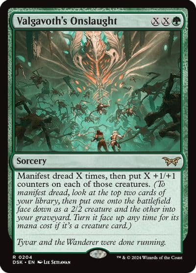 Valgavoths Onslaught Duskmourn: House of Horror Magic card