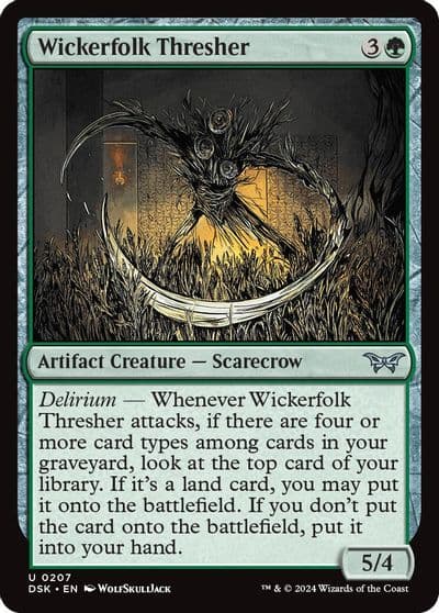 Wickerfolk Thresher Duskmourn: House of Horror Magic card
